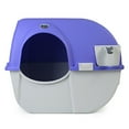 thumbnail image 4 of Omega Paw Roll 'n Clean Plastic Indoor Outdoor Automatic Self Cleaning Litter Box, Generation 5 Large Periwinkle, 4 of 7