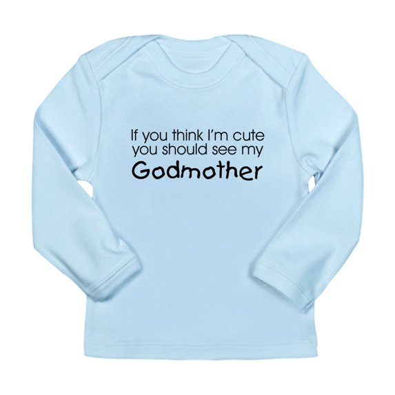CafePress - Seemygodmother Long Sleeve T Shirt - Long Sleeve Infant T-Shirt