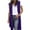 A-Purple, variant on Jinhomg Womens Open Front Cardigans Lightweight Comfy Sleeveless Sweater Vests Casual Loose Solid Knee Length Vests Going Out Wear Holiday Sales Black M