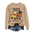 thumbnail image 3 of Halloween Sweatshirts for Women Halloween Costumes for Women Halloween Tops for Women Pullover Sweaters Crew Neck Sweatshirts Women Oversized Sweatshirt for Women Women Trendy Sweater, 3 of 5