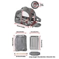 thumbnail image 3 of BotaniNest Portable Bird Travel Backpack For Small Ventilated Outdoor Adventure Cage, 3 of 6