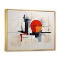 thumbnail image 2 of Designart "Reduced Red Suprematism VI" Abstract Suprematism Floater Framed Wall Art Living Room, 2 of 7