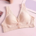 Women's Everyday Wear Push Up Bras with Sagging Breast Uplifting Front