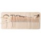 thumbnail image 1 of 24Pcs Professional 3D Makeup Brush Set Ultra Soft Natural Makeup Brushes with Storage Bag for Home, 1 of 3