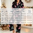 thumbnail image 3 of successthop Christmas Pjs Women Merry 2 Piece Tree Long Sleeve Party Reindeer Shirts Gifts Pants Holiday Loungewear, 3 of 6