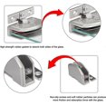 thumbnail image 1 of Jinyi 90 De Glass Hins Zinc Alloy Glass Door Pivot Hin Kit Display Cabinet Cabinet Door Hin Er Door Glass With Screws For Thi, 1 of 2