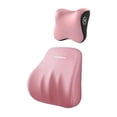 thumbnail image 1 of Wisewang Car Headrest Neck Support Pillow Premium Memory Foam Core Adjustable Straps Car Headrest Lumbar Support Daily Commutes Pink, 1 of 6