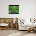 thumbnail image 2 of Stupell Industries Tree Grove Path Landscape Nature Photography Black Floater Framed Art Print Wall Art, 31 x 25, 2 of 9