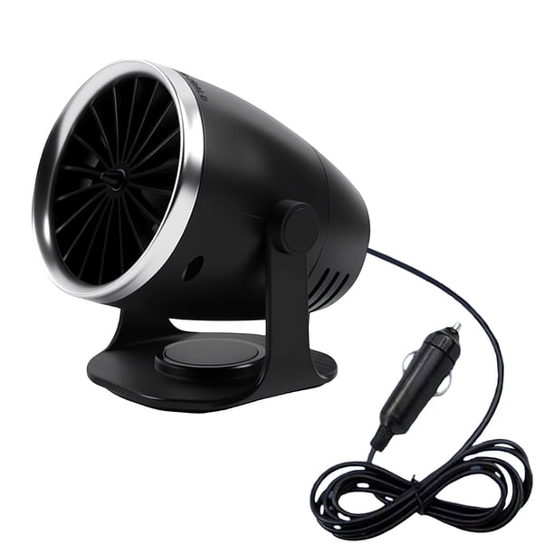 Calefactor portátil con aire frío y caliente, dispositivo rápido de descongelación y desempañamiento para parabrisas, solución compacta de calefacción para conducción en invierno, 12V, 90W