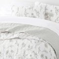 thumbnail image 3 of Lightweight Quilt Set Super Soft Wrinkle Resistant Quilted Coverlet Floral Patterns by Comfort Canopy, 3 of 12