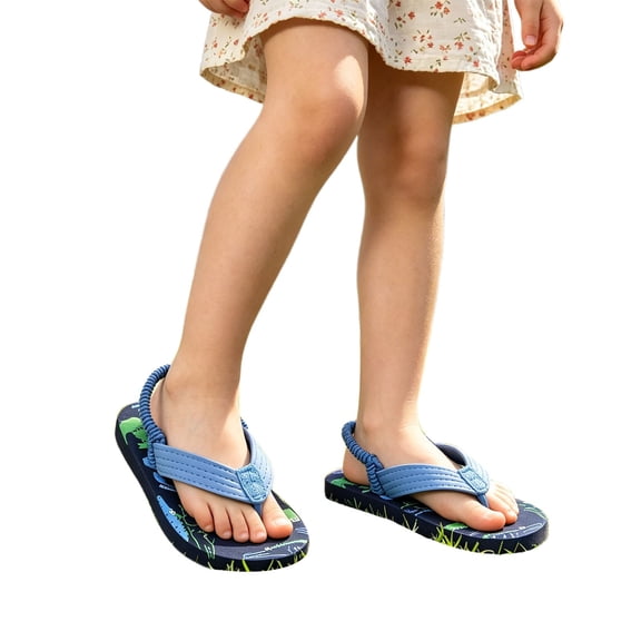 Weebloom Kids Toddler Girls Sandals Boys Beach Footwear Lightweight Flip Flops Footwear Children Summer Shoes Beach Walking Sandal