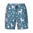 thumbnail image 4 of Lsque Mens Swim Trunks Poodle Dog Pattern - Bathing Suit Compression Liner - Beach Swim Shorts Swimwear - (S-3XL) - Stretch Quick Dry -XX-Large, 4 of 9