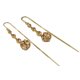 thumbnail image 2 of Pendientes para mujer, regalos para mujer. Elegantes pendientes vintage con borlas de cristal sintético, el accesorio perfecto para viajes y vacaciones. Pendientes de aleación., 2 of 5