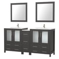 thumbnail image 4 of Vanity Art VA3024-60E 60 in. Double Sink Bathroom Vanity Set, Espresso, 4 of 9