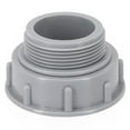 thumbnail image 4 of Kitchen Sink Dish Basin Adapter Reducer Drain Pipe Joint Thread Hose Connector For Carboy Washers Garden Hose Plastic Gray, 4 of 9