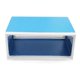 thumbnail image 2 of Junction Box Metal Rectangle Electronic Project Case DIY Preventive Box Power Enclosure Blue, 2 of 5