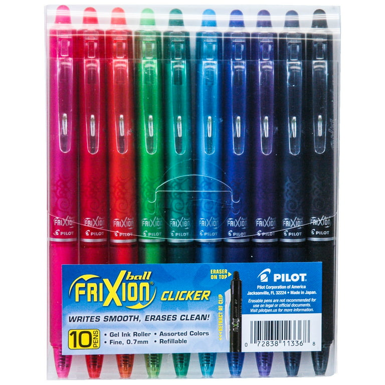 Pilot FriXion Pen Refills P1AFX78PPL, Purple Gel Ink, 0.7mm Fine, Pack of 8