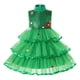 thumbnail image 2 of Vestido de Navidad para niñas, vestidos de princesa con tutú, vestidos de Año Nuevo 2025, disfraz de elfo verde, ropa para niñas de 2 a 10 años, 2 of 5