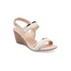 thumbnail image 1 of Sandalias con plataforma Exterior Sintético Color Beige Para Mujer De RBCOLLECTION, 1 of 3