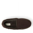 thumbnail image 4 of Dearfoams Men's Keaton Microsuede Moccasin House Shoe Slipper, 4 of 6