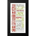 thumbnail image 2 of Rae, Marla 9x14 Black Modern Framed Museum Art Print Titled - Merry Christmas, 2 of 5