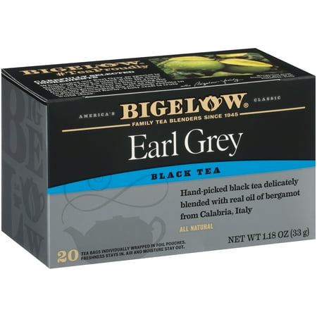 Alices Tea - (3 Boxes) Bigelow® Earl Grey Black Tea Blend 20 ct Box