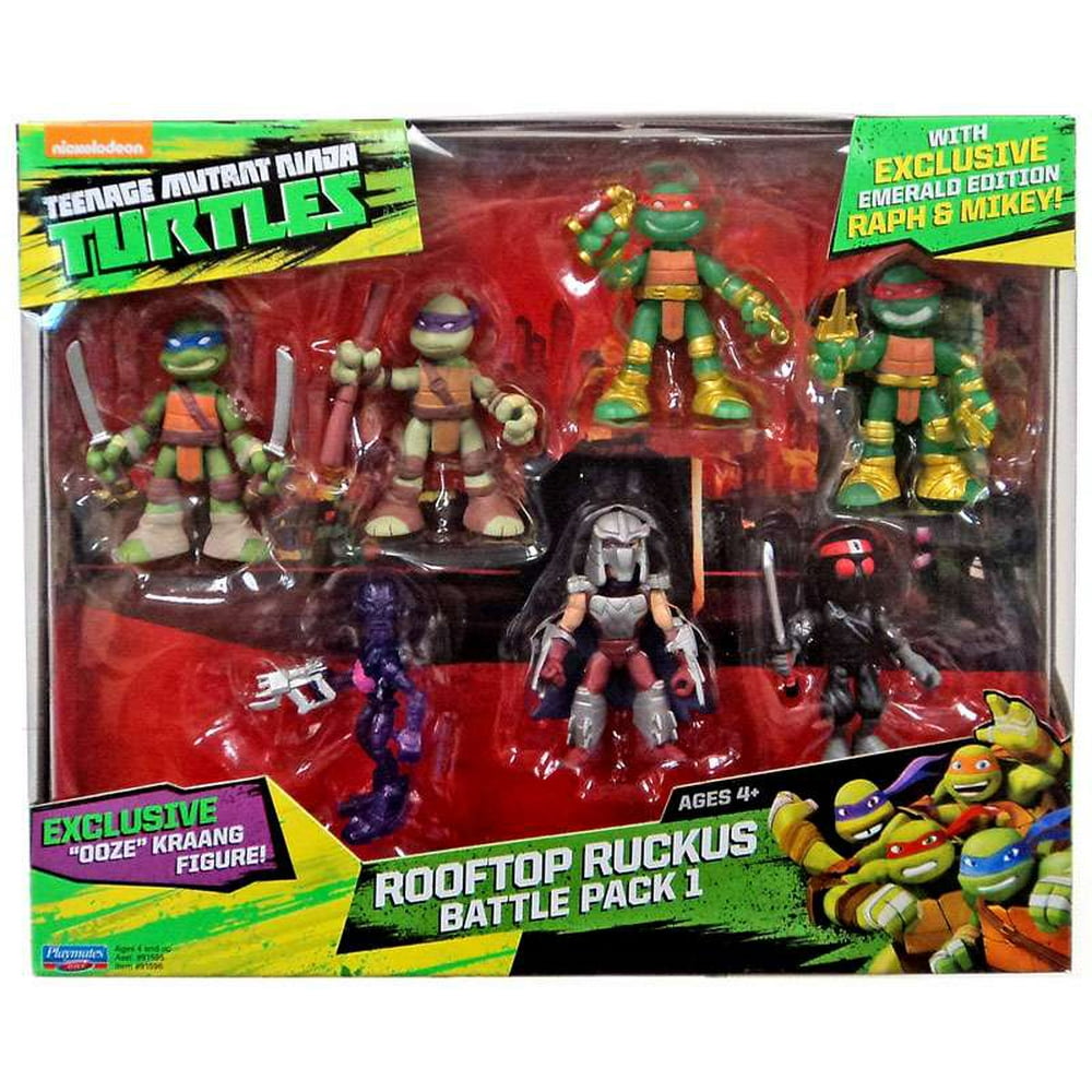 Teenage Mutant Ninja Turtles The Samurai Rooftop Ruckus Battle Pack 1 ...