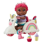 My Sweet Love 5-Inch Charm Doll With Scooter, Deep Tan