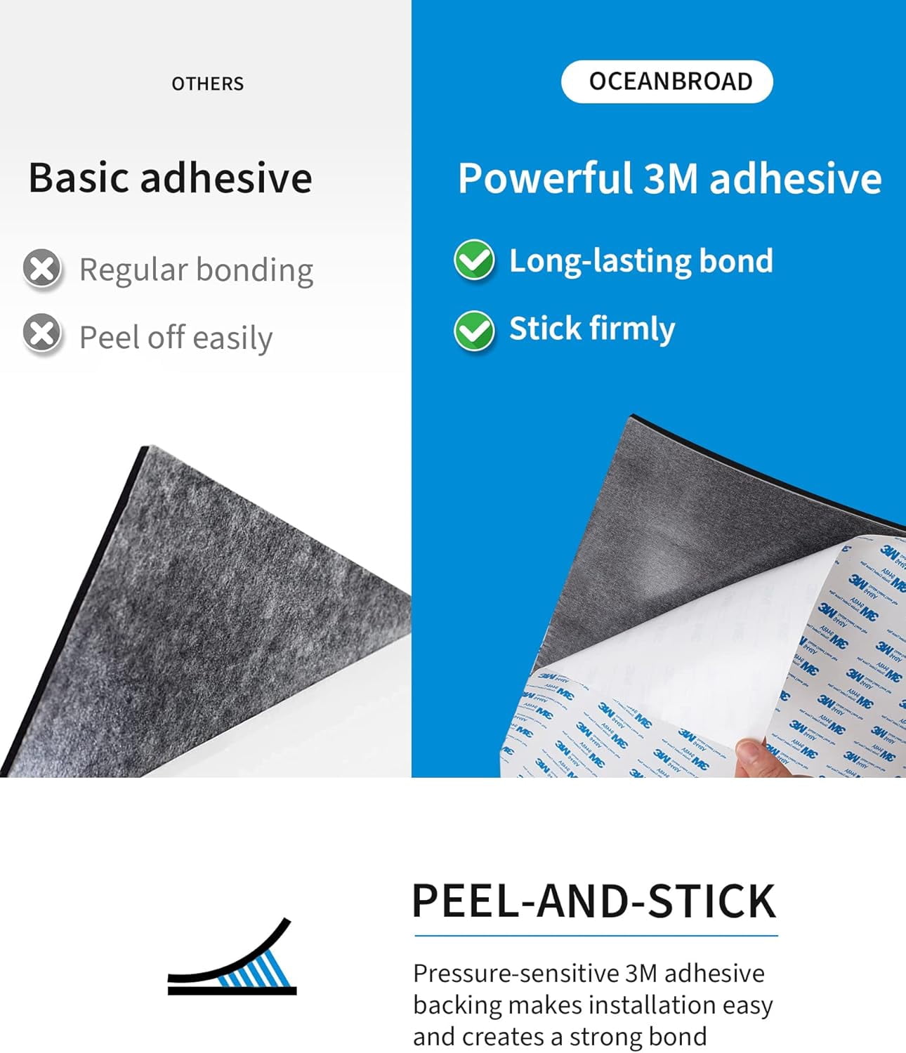 EVA Foam Boat Flooring with 3M Adhesive Backing Marine Self-Adhesive Decking 96''x45.6''/36''/28.8''/16.8'', 48''x16.8'' Faux Teak Sheet for Jon Boats Swim Platform Helm Pad RV Floor