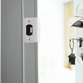 thumbnail image 4 of BRIGHTFUFU 4Pcs Durable Stainless Steel Deadbolt Cover Plate for Front Door Reinforcement Silver, 4 of 6