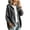 Dark Gray, variant on Women's Leopard Print Sweater Long Sleeve Open Front Knit Hooded Cardigan Loose Fit Vintage Cheetah Print Tops Casual Lightweight Fall Jacket