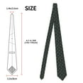 thumbnail image 2 of Fotbe Gold Snowflake Christmas Tree Corbata Clásica para Hombre con Estampado – Corbata de Seda Jacquard Tejida, para Negocios, Bodas y Eventos Formales, 2 of 7