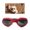 Red, variant on Goggles on Breaking Cool Goggles Adjustable Eye Wear Foldable Portable for Small Dog Medium Dog , Black
