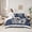 Gray Deepblue, variant on jejeloiu Rugby Game Gaming 7-Piece Twin Bedding Sets,Kids Football Sport Bedding Comforter Set For Teens Reversible