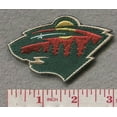 thumbnail image 3 of Official Licensed Minnesota Wild NHL Team Hook Patch for Backpacks (Medium) (Not an Iron-on Patch), 3 of 4