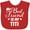 Red, variant on Inktastic My Best Friend is My Titi with Hearts Boys or Girls Baby Bib