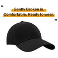 thumbnail image 4 of Gorra De Béisbol De Algodón Hardtop Sombrero De Protección Solar Sólido para Hombres Y Mujeres Sombrilla Sombrero De Lengua De Pato Sombrero De BéisbolNegro, 4 of 6
