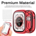 thumbnail image 4 of Funda completa de TPU para Apple Watch, Protector de pantalla de 49mm, 42mm, 44mm, 40mm, 38mm, series iWatch 8, 7, 6, 5, 4, 3, SE, 45mm, 41mm, 4 of 4