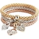 thumbnail image 2 of Female Christmas Jewelry Rose Gold Set Gold Bracelet Bracelet Rhinestone Women Jewelery Attraction Bracelets Wedding Jewelry, 2 of 2