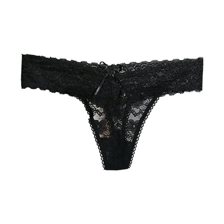LARUYEKO Women s Sexy Lace Bow Hollow Lace Briefs Women s Cotton Underwear High Waisted Ladies Full Coverage Panties High-Cut Stretch Cool Underwear