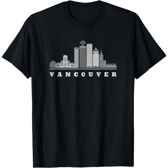 Vancouver Canada Canadians, skyscrapers T-Shirt mens t hirt men，black，women，misfits，journey ，boys