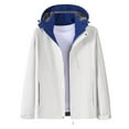 thumbnail image 2 of YueHuiYing Ski Jacket Warm Winter Snow Coat Windbreaker Snowboarding Jacket Hooded For Hiking Trave, 2 of 7