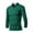 Green, variant on Men's Heavyweight Long Sleeve T-Shirt Stand Collar Loose Fit Solid Color Top Spring Summer Casual Tee Comfortable Breathable Shirt Men's Lightweight Crewneck Tee Tops