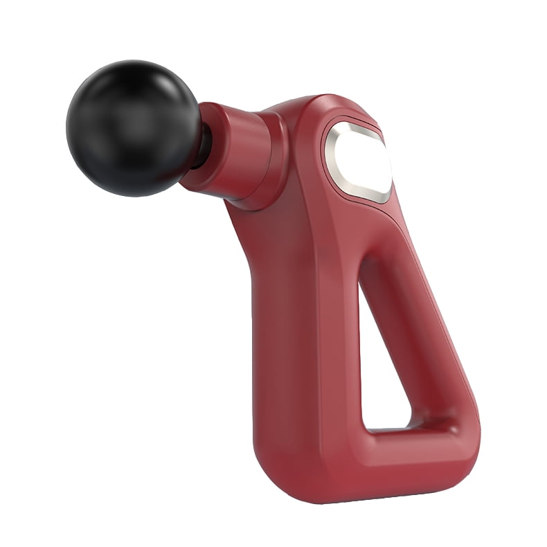12 Speed Adjustable Deep Tissue Massage Gun 8 Replaceable Heads 24W High Power Portable Electric Massager for Body Relaxation