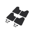 thumbnail image 2 of Red Hound Auto 4 Piece Racing Style Universal Splash Guards Wide Coverage Stone Guards fits Front and Rear Driver and Passenger Mud Flaps Black 4pc Set with Hardware 11" x 14", 2 of 7