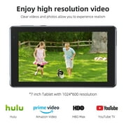 7 inch Tablet, Android 15 Tablets RAM 6GB+ROM 32GB Quad Core Tablet, IPS Screen, 5.0 MP Camera, Wi-Fi, Bluetooth, GPS, FM Tablet PC Black