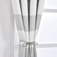 thumbnail image 3 of BalsaCircle 52 x 108-Inch Cabana Stripe Curtains Drapes Panels with Grommet Window Treatments - Home Decorations, 3 of 8