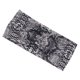 thumbnail image 5 of Diadema de ganchillo Floral estampado de leopardo Sonducket alta elasticidad para gimnasio deportivo, 5 of 6