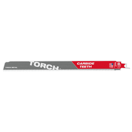 Milwaukee Tool 12" 8TPI The TORCH with CARBIDE TEETH 1PK