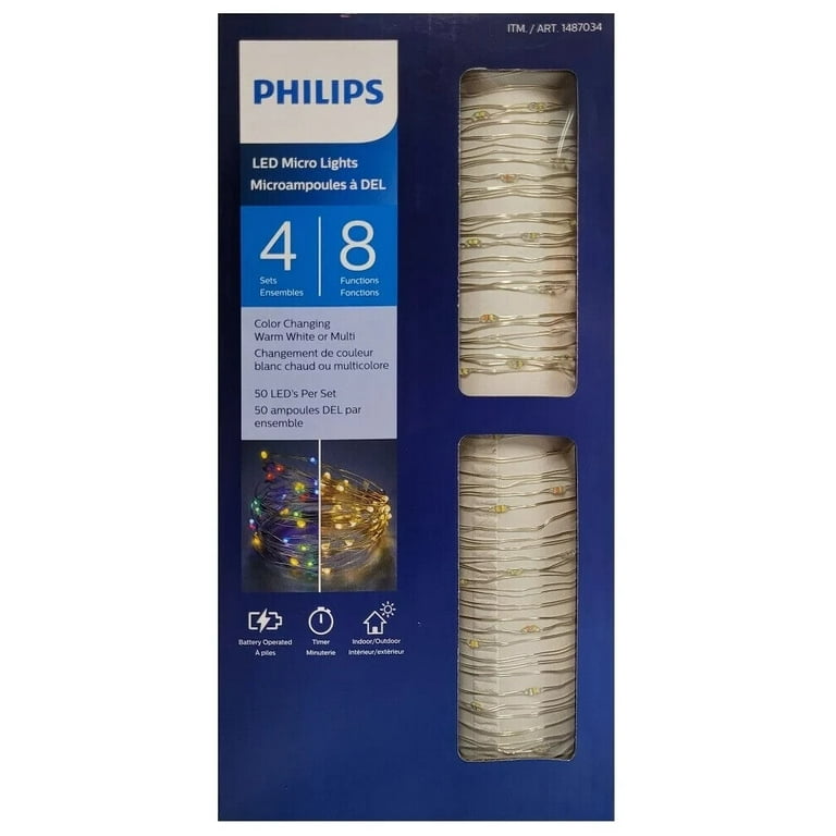  Philips Micro LED Lights 6 Sets : Home & Kitchen